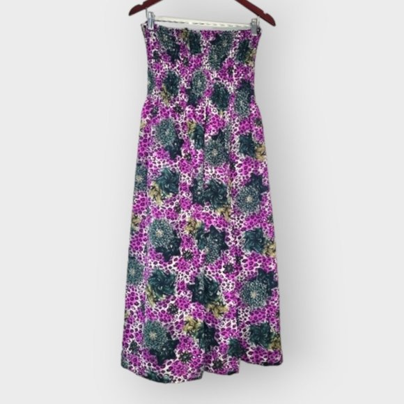 sunflower Dresses & Skirts - Purple Floral Strapless sundress NWT | Large